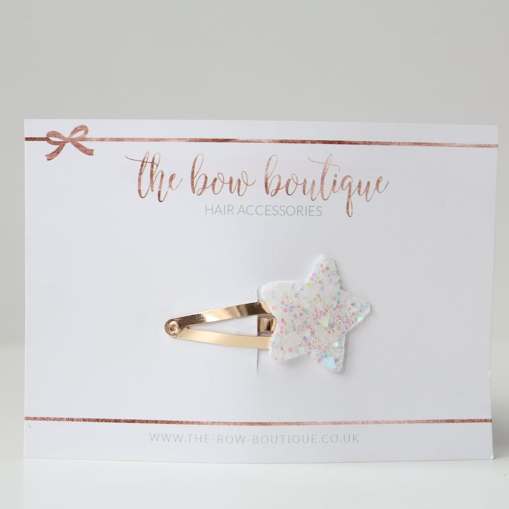 My first glitter star snappy clips | 21 Colours