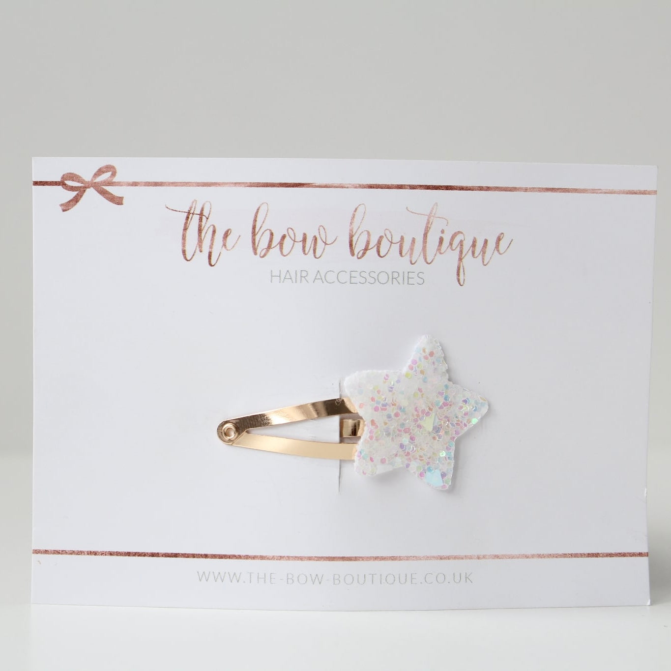 My first glitter star snappy clips | 21 Colours