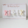 My first delicate clip set