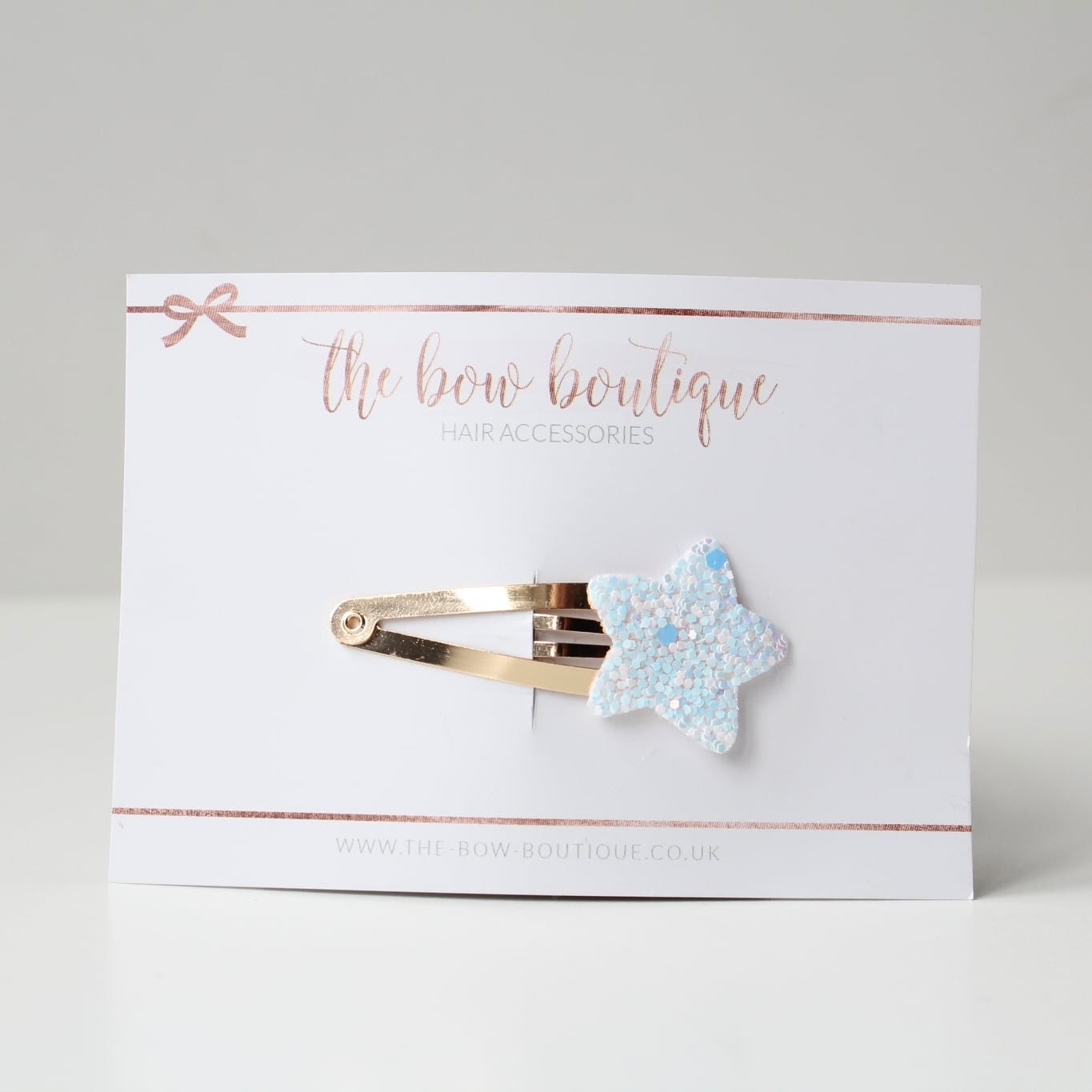 Glitter star snappy clips | 21 colours