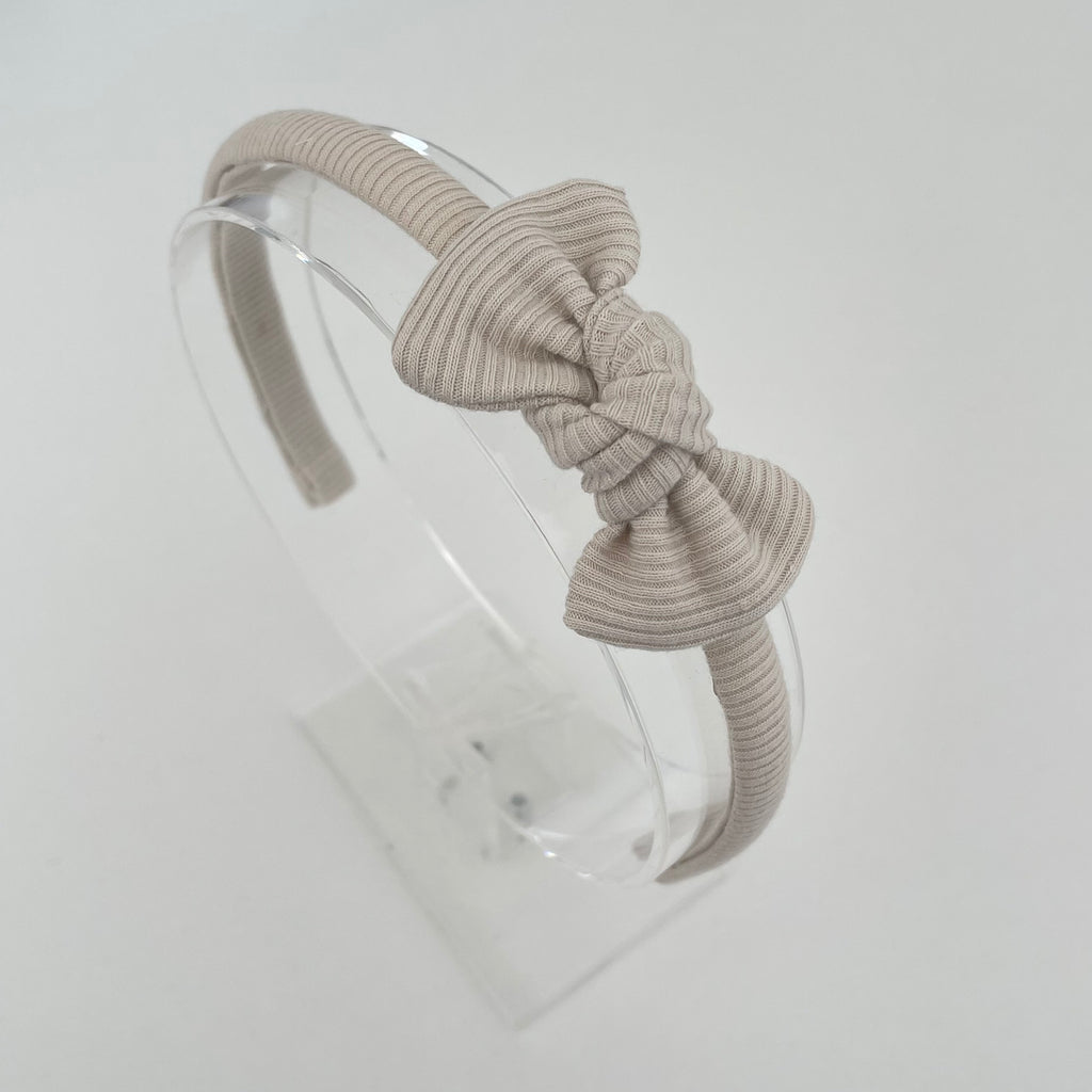Ribbed knot Alice headband | 23 colours