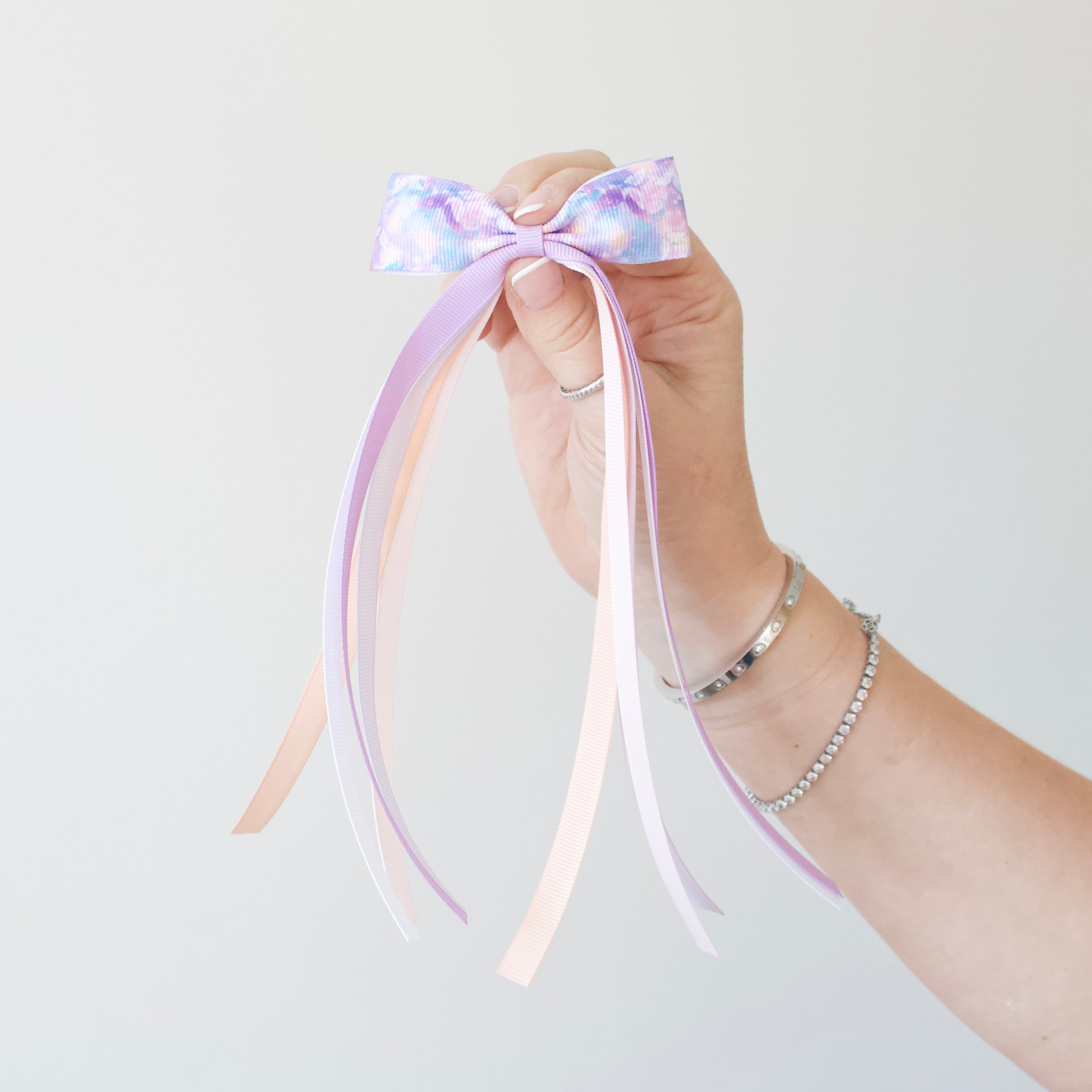 Tail pinch ribbon bow | 2 sizes