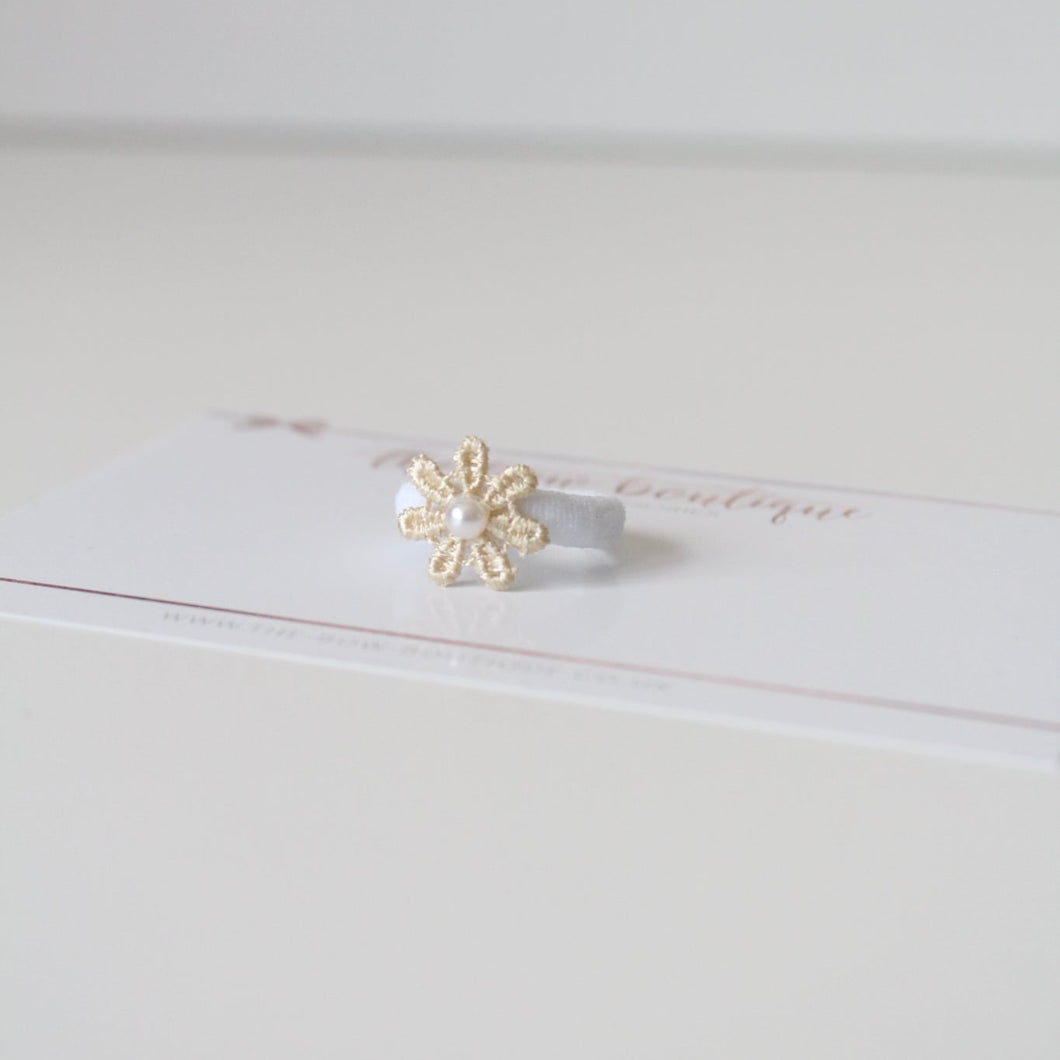 My first delicate bobbles - 2 colours