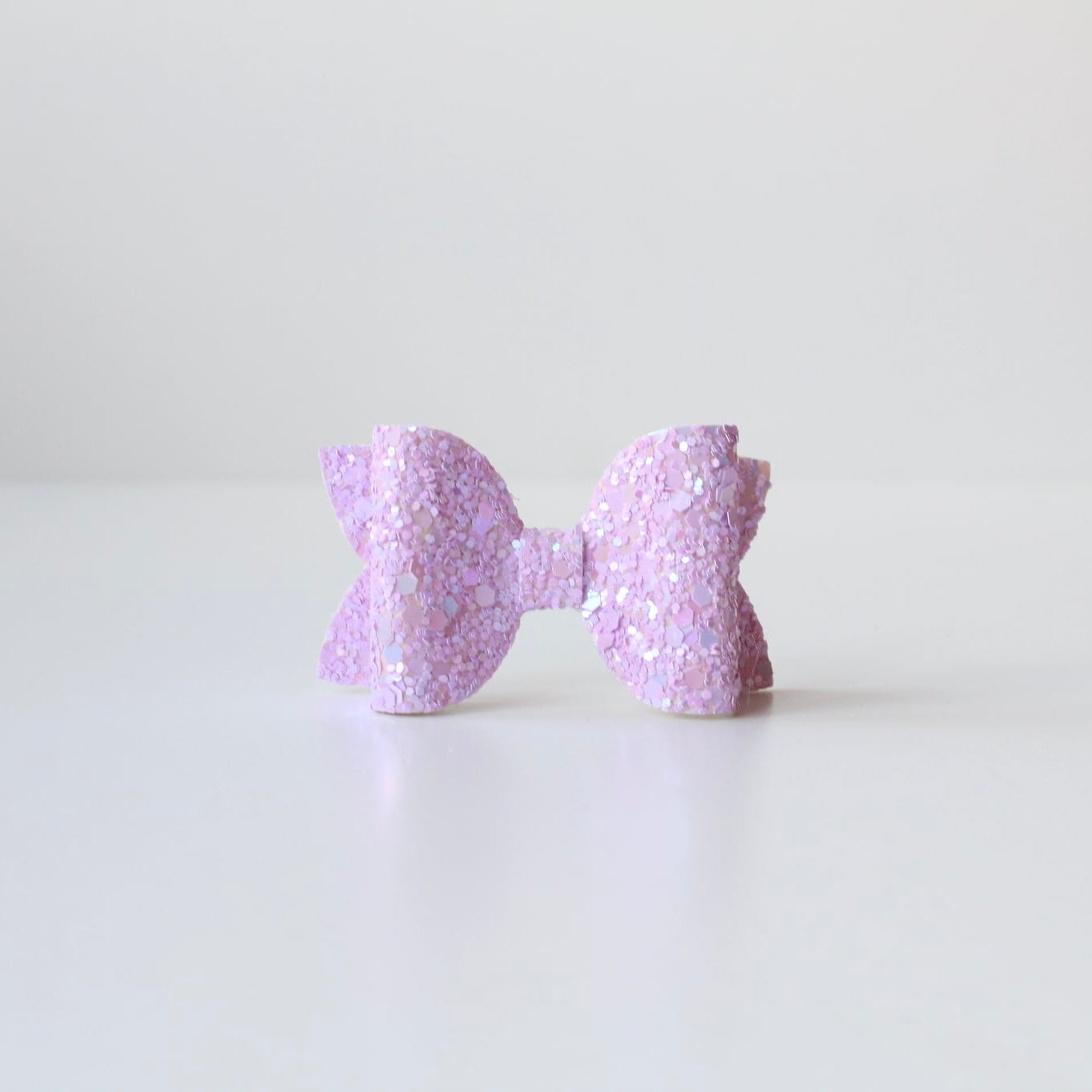 Medium deluxe glitter bows | 20 Colours | Clip or headband