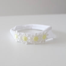 Load image into Gallery viewer, Delicate lemon daisy flowers - Clip or headband