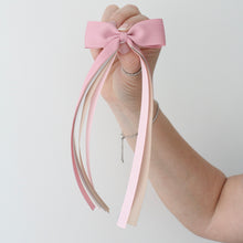 Load image into Gallery viewer, Neutral tail pinch ribbon bows - 2 sizes
