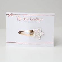 Load image into Gallery viewer, Glitter star snappy clips | 21 colours