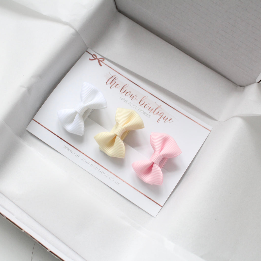 My first mini pinch set of 3 | clips or bobbles