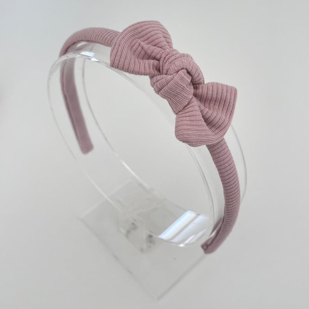 Ribbed knot Alice headband | 23 colours