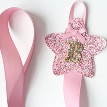 Load image into Gallery viewer, Star clip holder - Dusky pink
