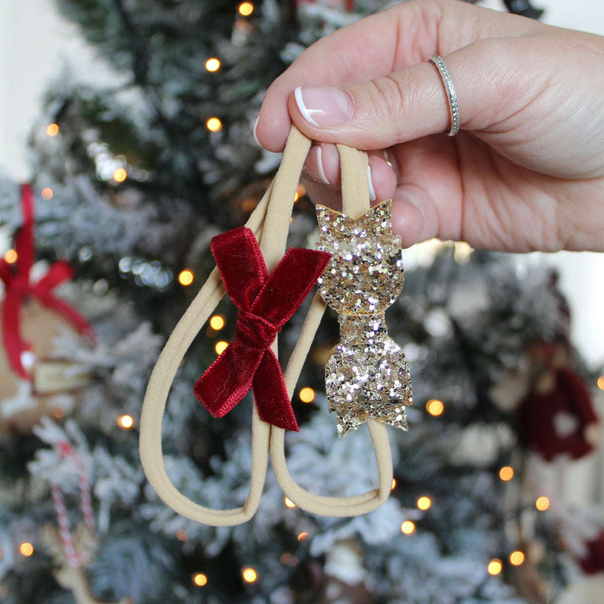 Christmas set | Clip or headband