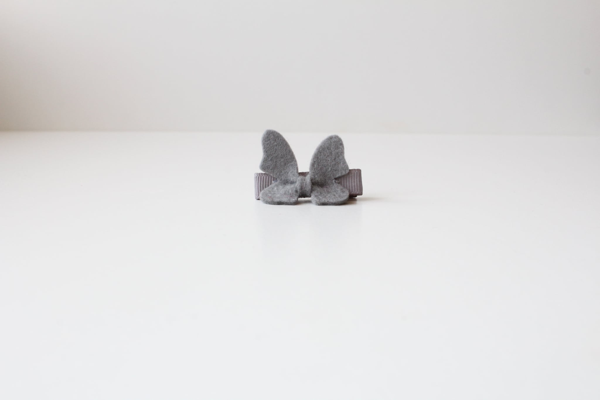 Felt butterflys on lined clip | 26 Colours