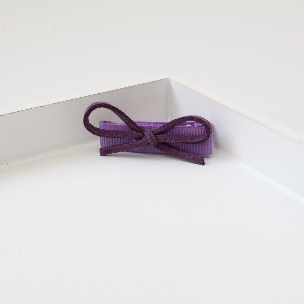 Suede bows | 17 colours