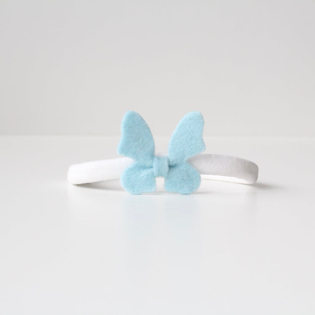 Felt butterflys | 26 Colours | 2 Sizes | Clip or headband