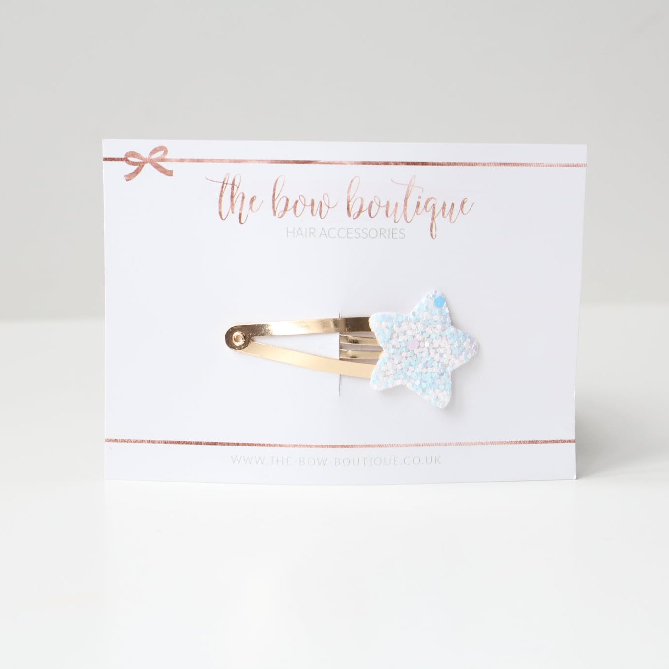 Glitter star snappy clips | 21 colours