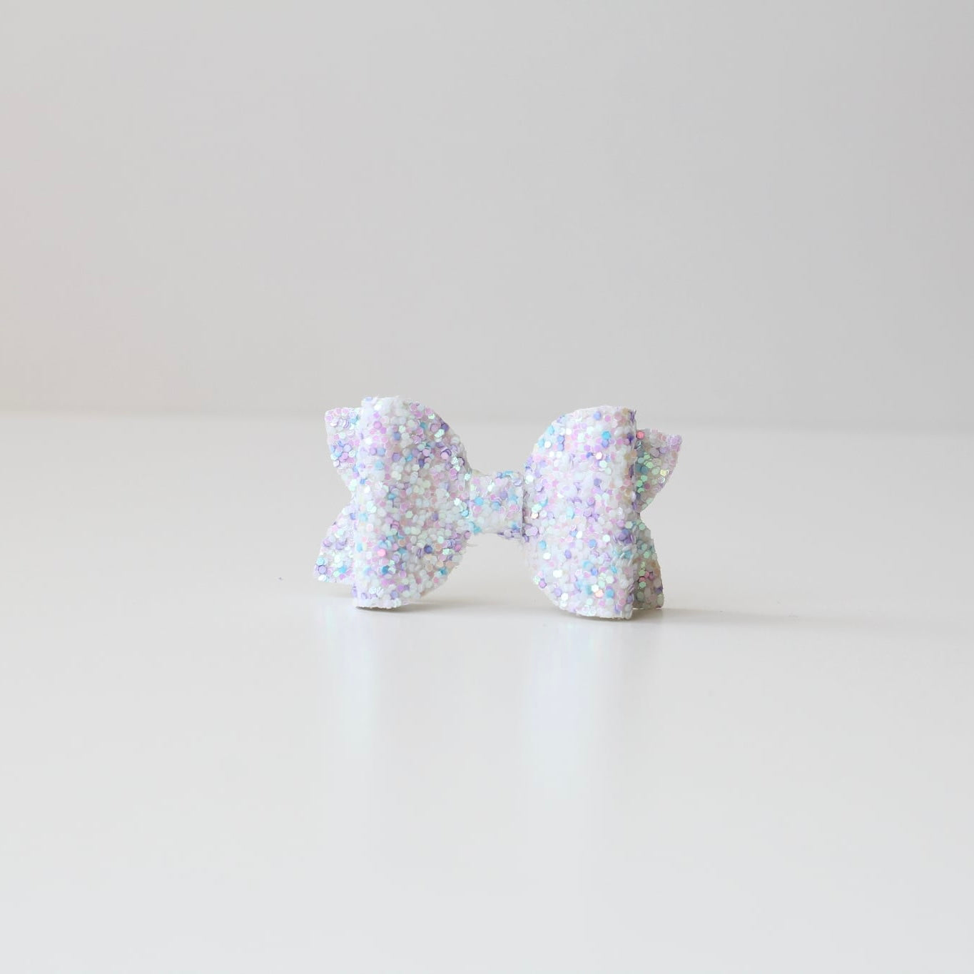 Mini deluxe glitter bows | 22 Colours | Clip, headband or bobble