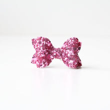 Load image into Gallery viewer, Limited edition - Petite deluxe glitter bows - (11 Colours)