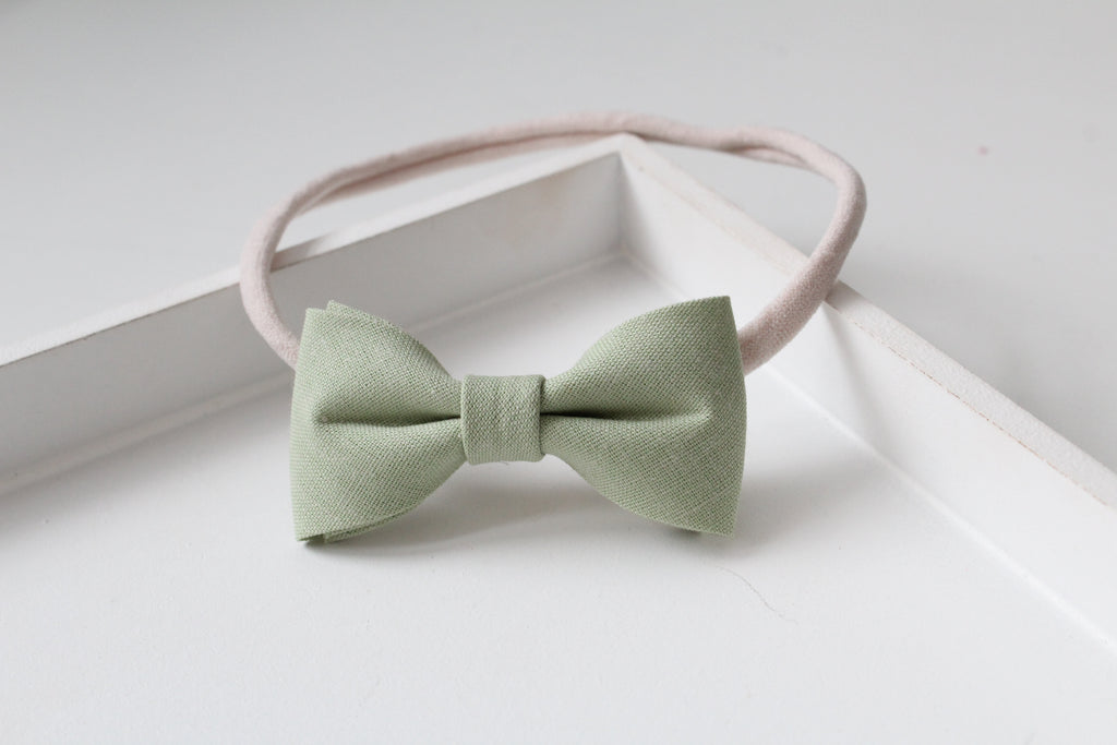 Cotton pinch bows | 23 Colours Clip or headband
