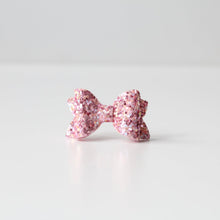 Load image into Gallery viewer, Petite deluxe glitter bows - (25 Colours)