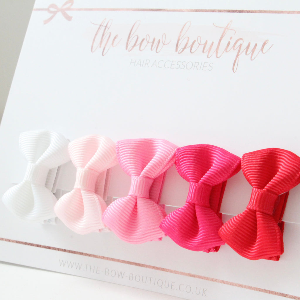 My first love mini pinch bows I clips or bobbles