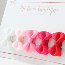 Load image into Gallery viewer, My first love mini pinch bows I clips or bobbles