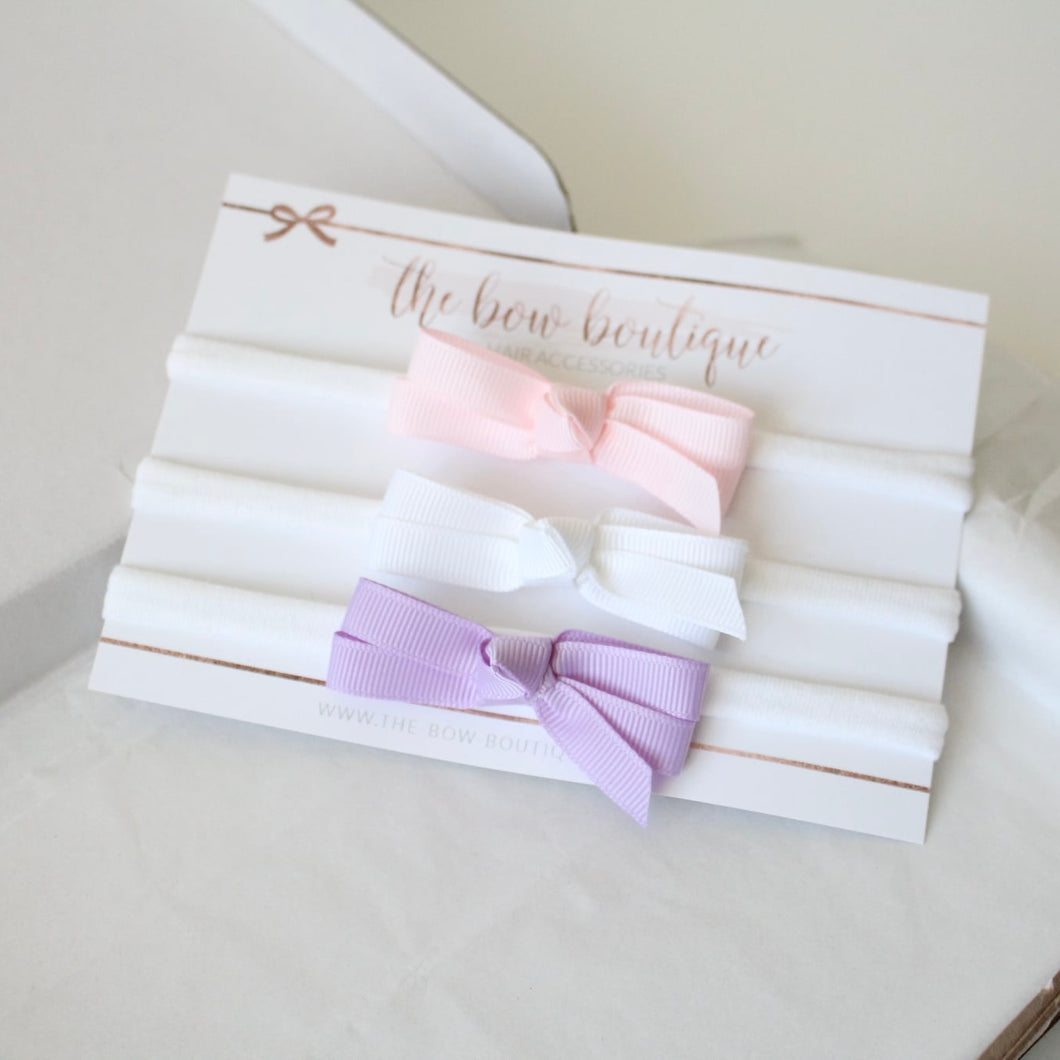 Ribbon bow sets - Little baby