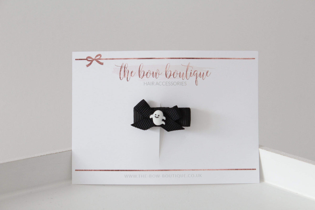 My first halloween ghost bows