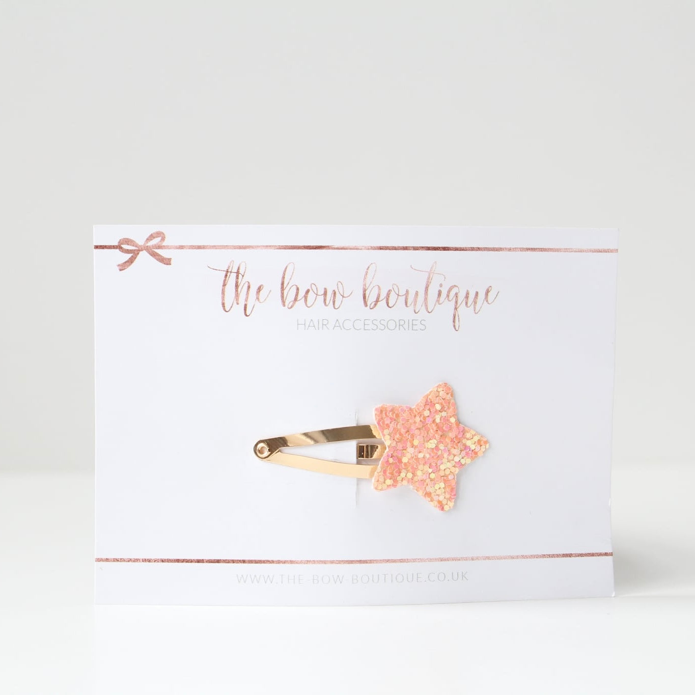 My first glitter star snappy clips | 21 Colours