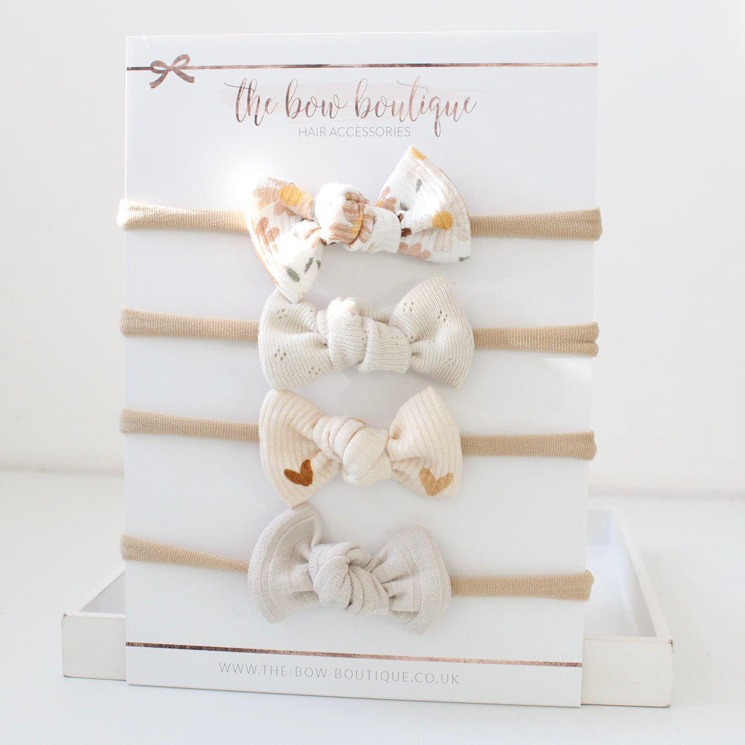The neutral jersey headband set