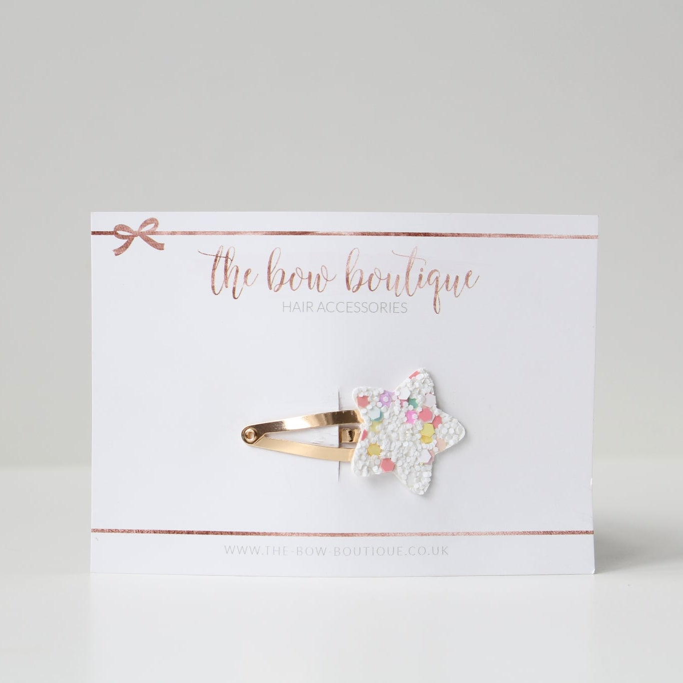 My first glitter star snappy clips | 21 Colours