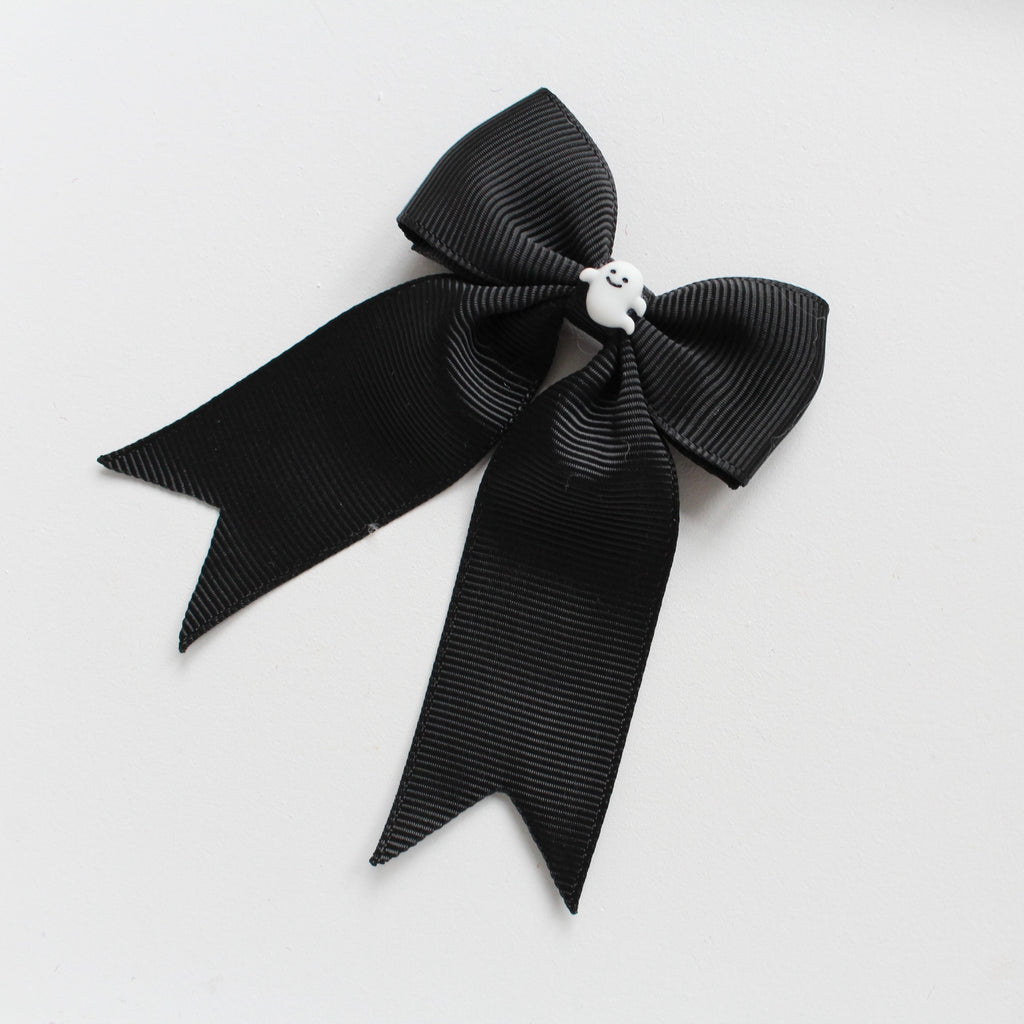 Halloween ghost bow clips