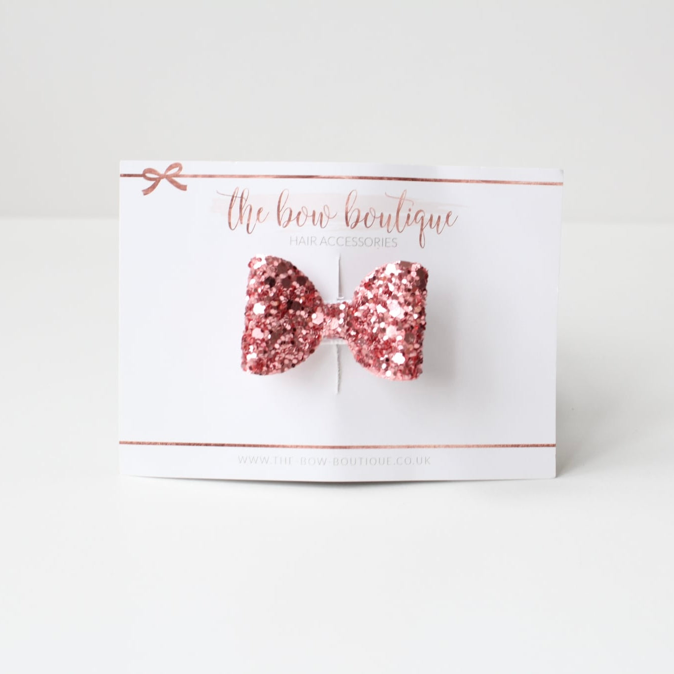 Mini glitter bows | 22 Colours | Clip or bobble