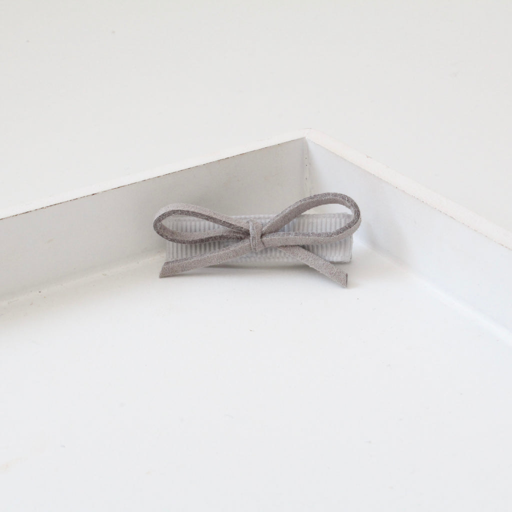 Suede bows | 17 colours