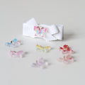 My first pastel ribbon butterfly clip | Random colour selected
