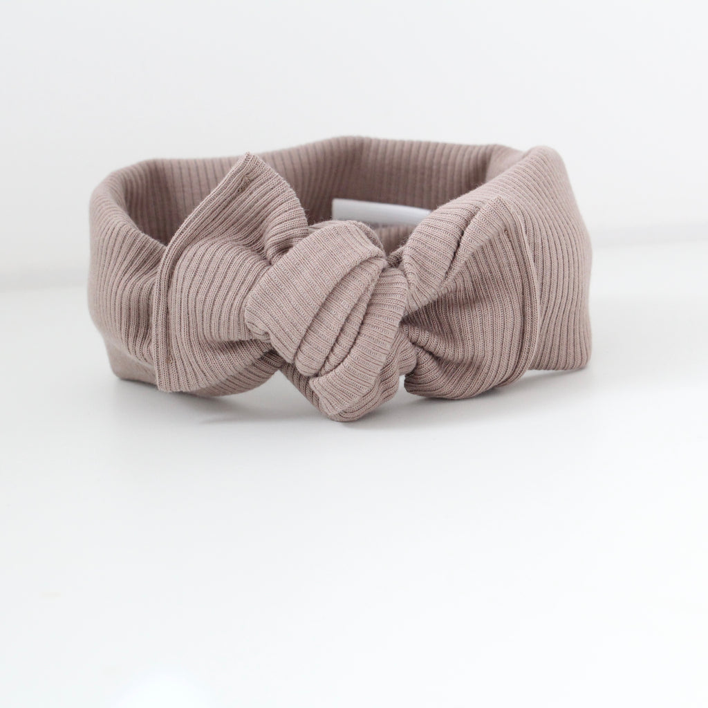 Taupe headwrap - NEW COLOUR