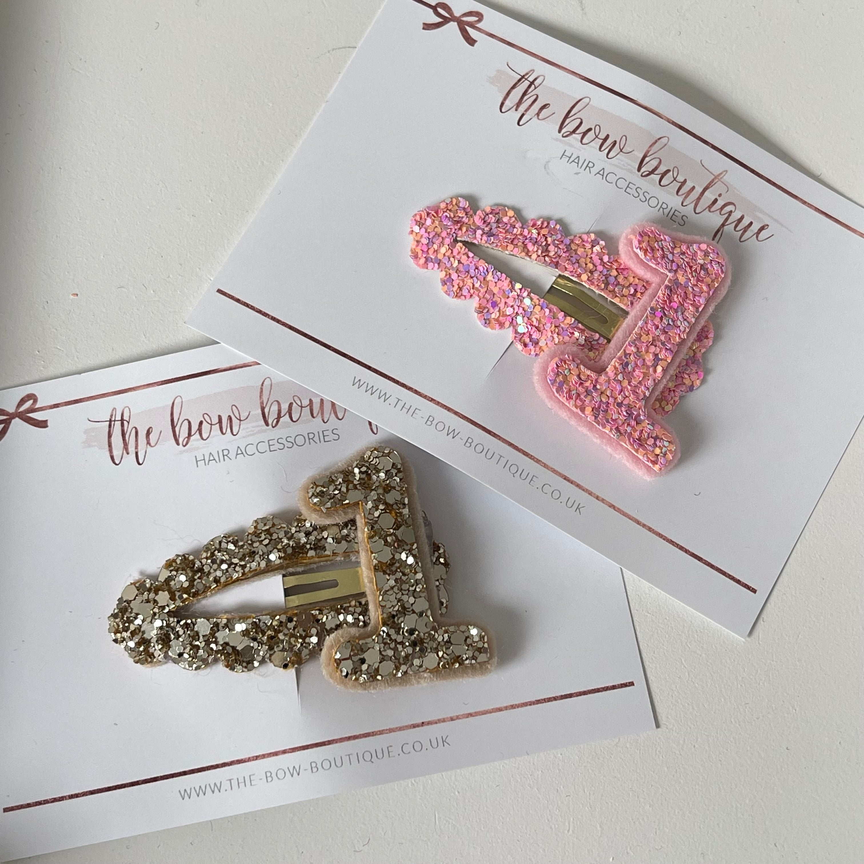 Birthday snappy clips | 2 colours