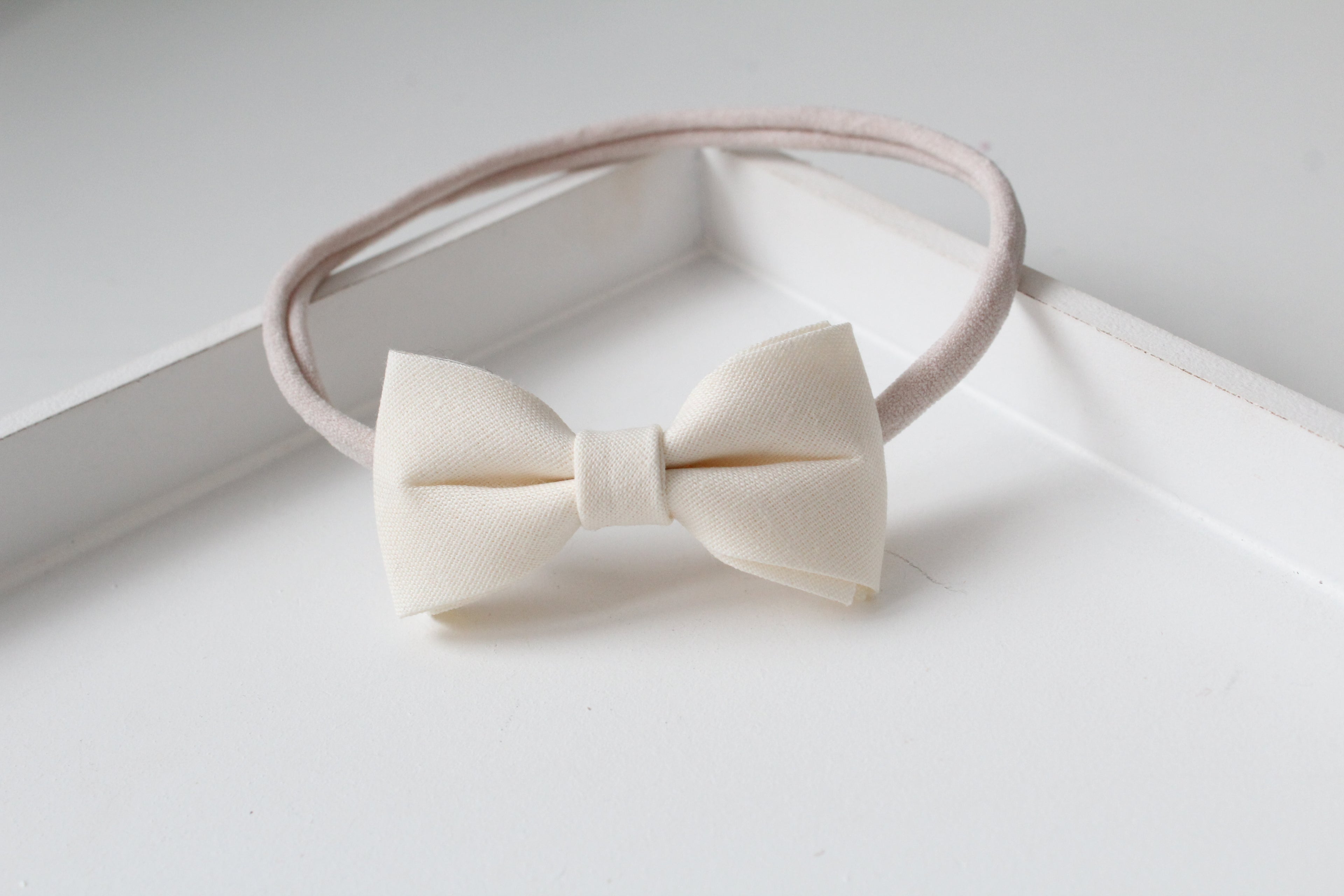 Cotton pinch bows | 23 Colours Clip or headband