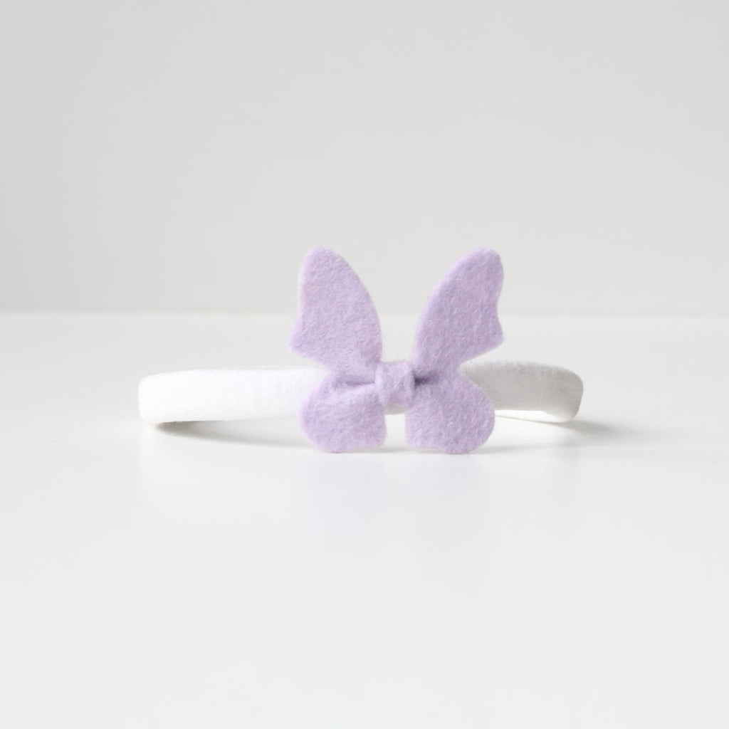Felt butterflys | 26 Colours | 2 Sizes | Clip or headband