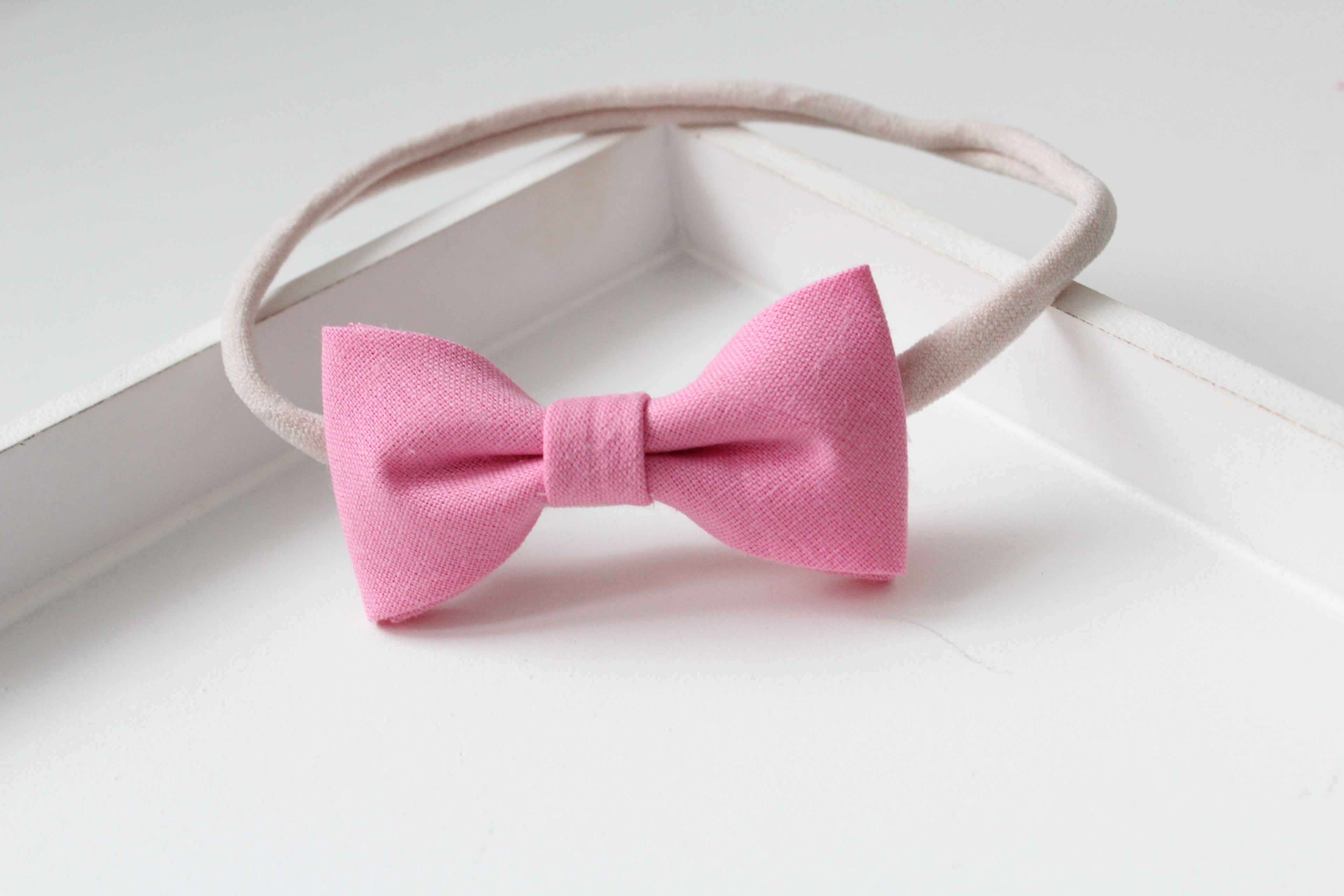 Cotton pinch bows | 23 Colours Clip or headband