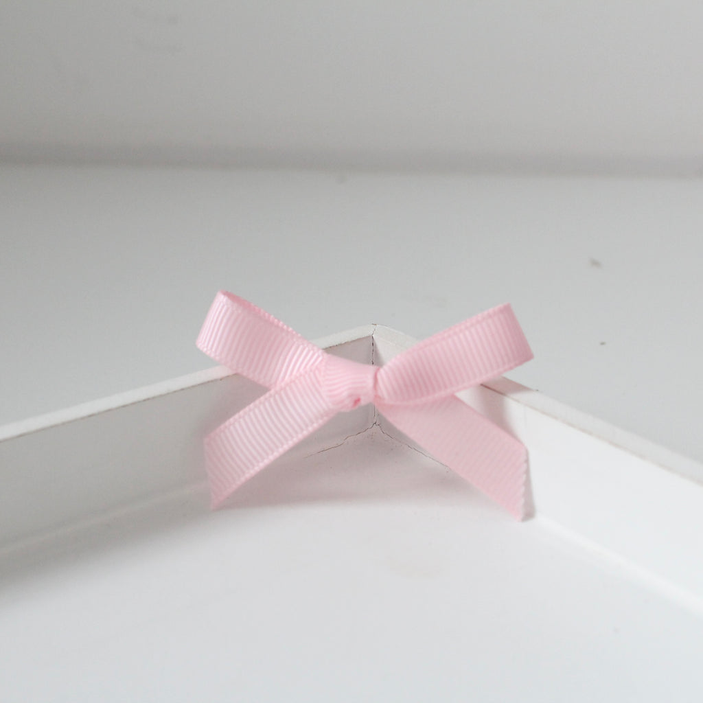Hand tied ribbon bow clips | 41 Colours