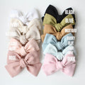 Sweetheart bows | 10 Colours | Clip, headband, bobble or alice band