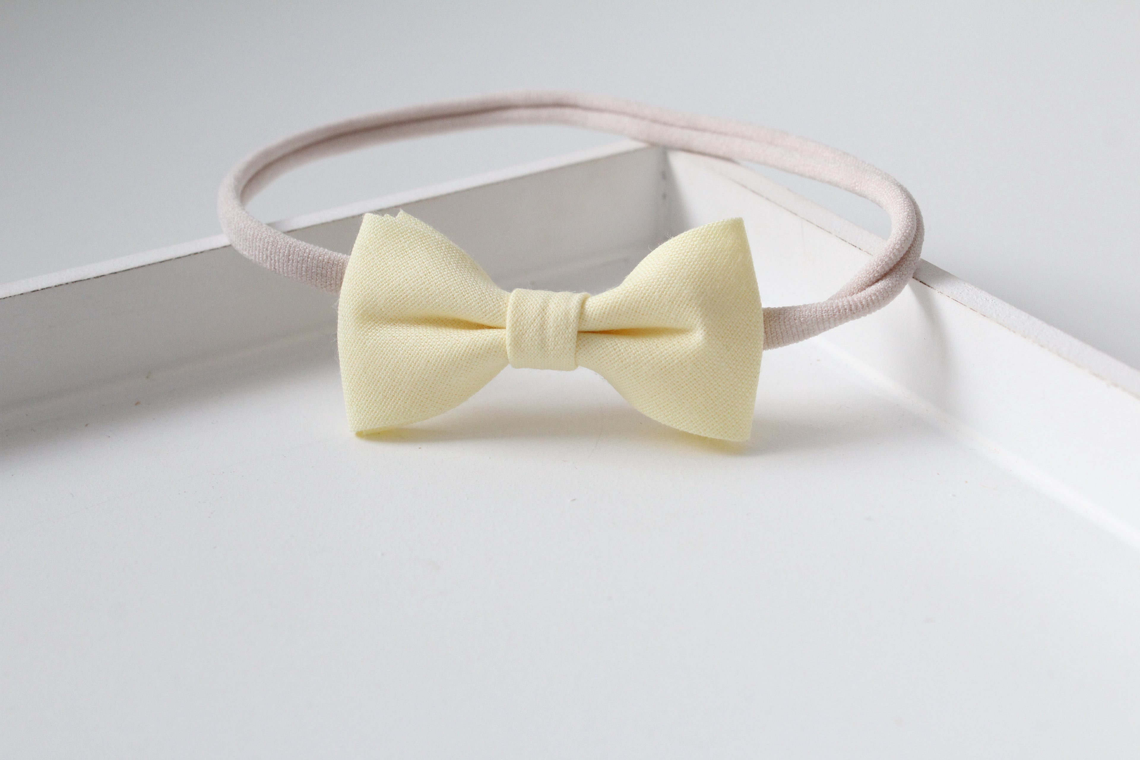 Cotton pinch bows | 23 Colours Clip or headband