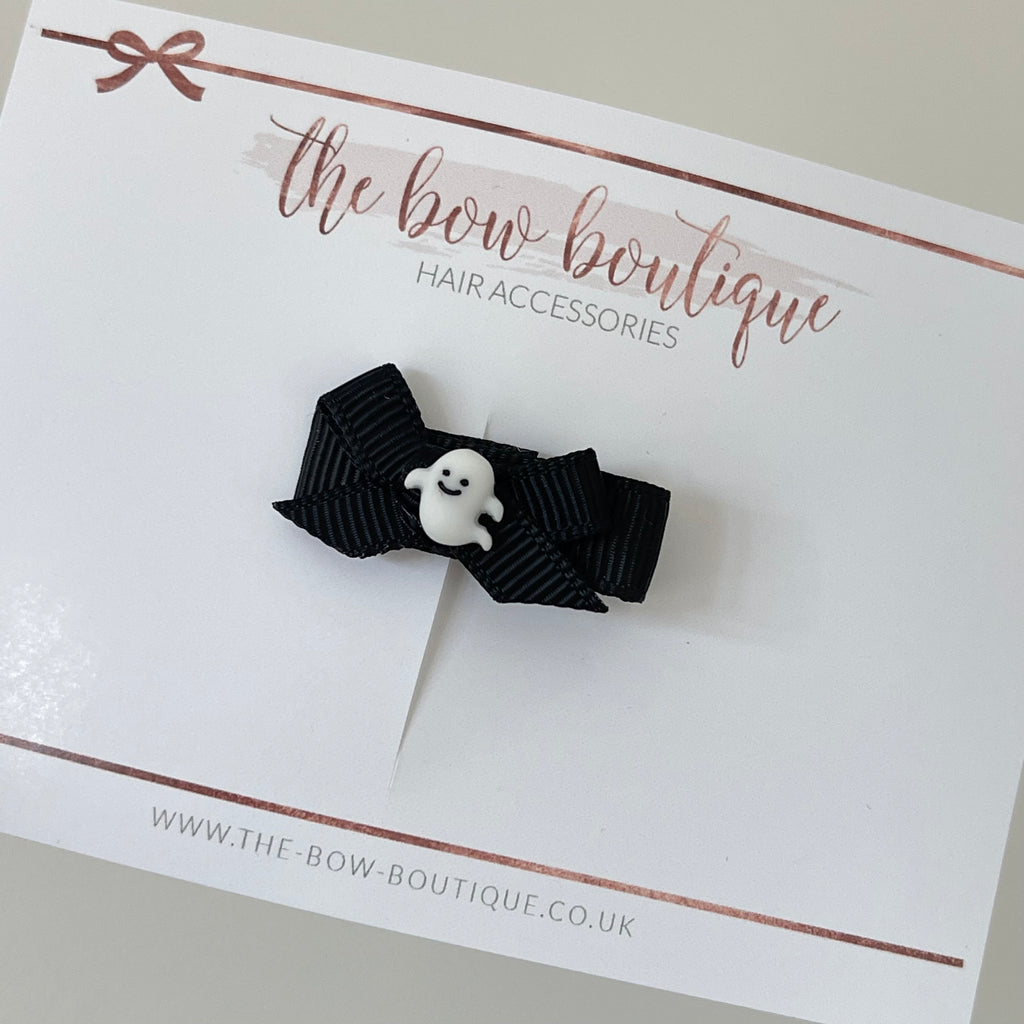 My first halloween ghost bows