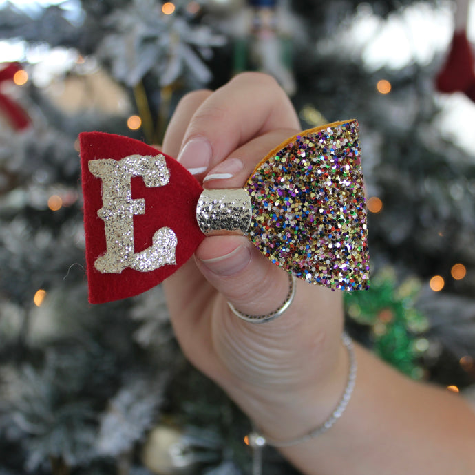 Christmas personalised bows