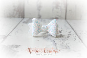 Medium baby glitter bows (25 Colours)