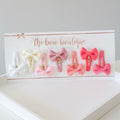 Pinch bow snappy clip set