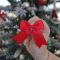 Red ribbon bow | Clip or bobble