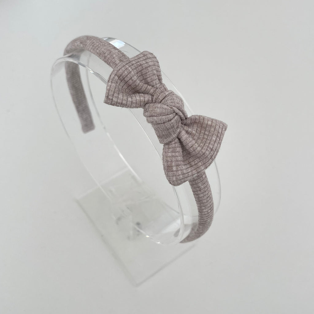 Ribbed knot Alice headband | 23 colours