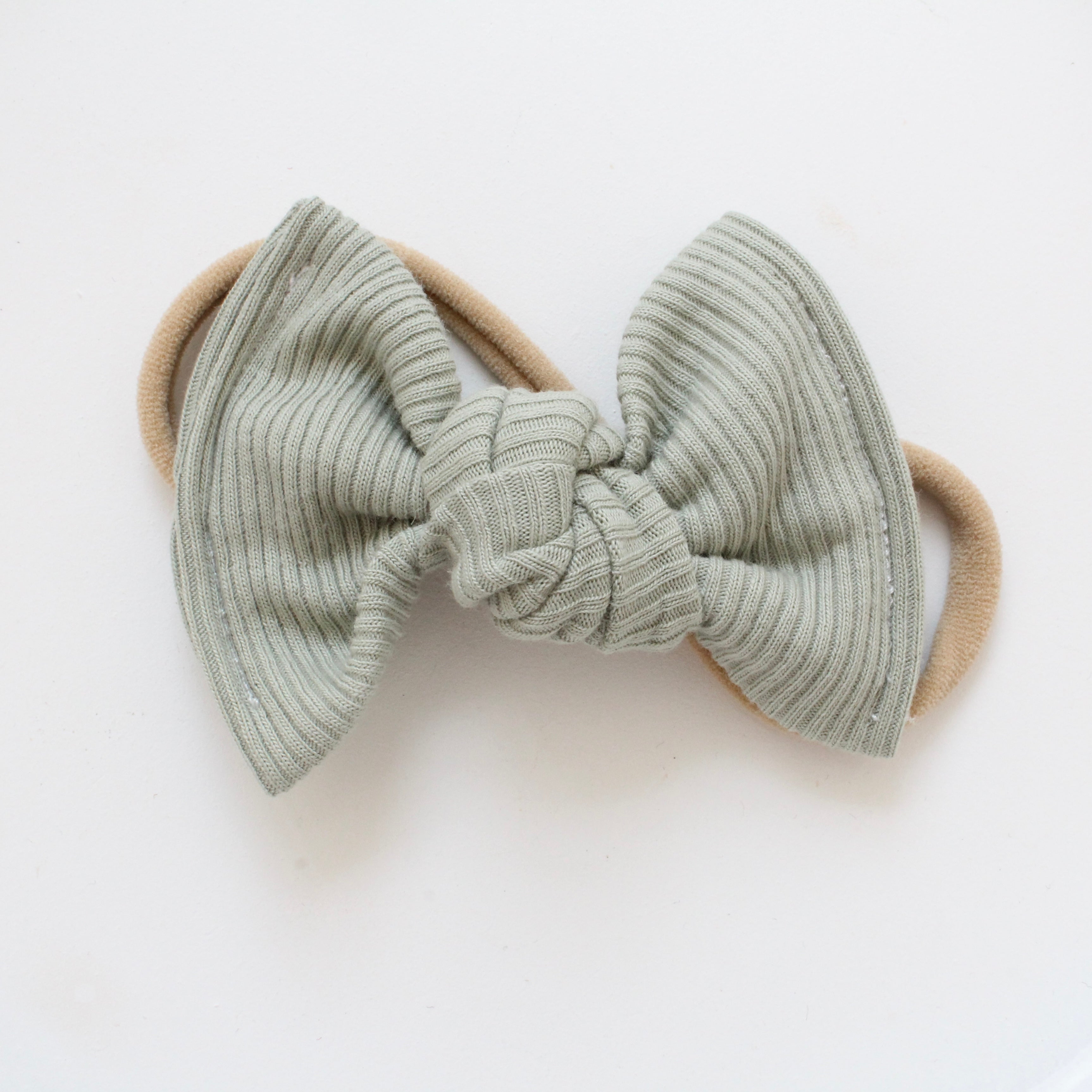 Large jersey ribbed knot bows | 20 Colours