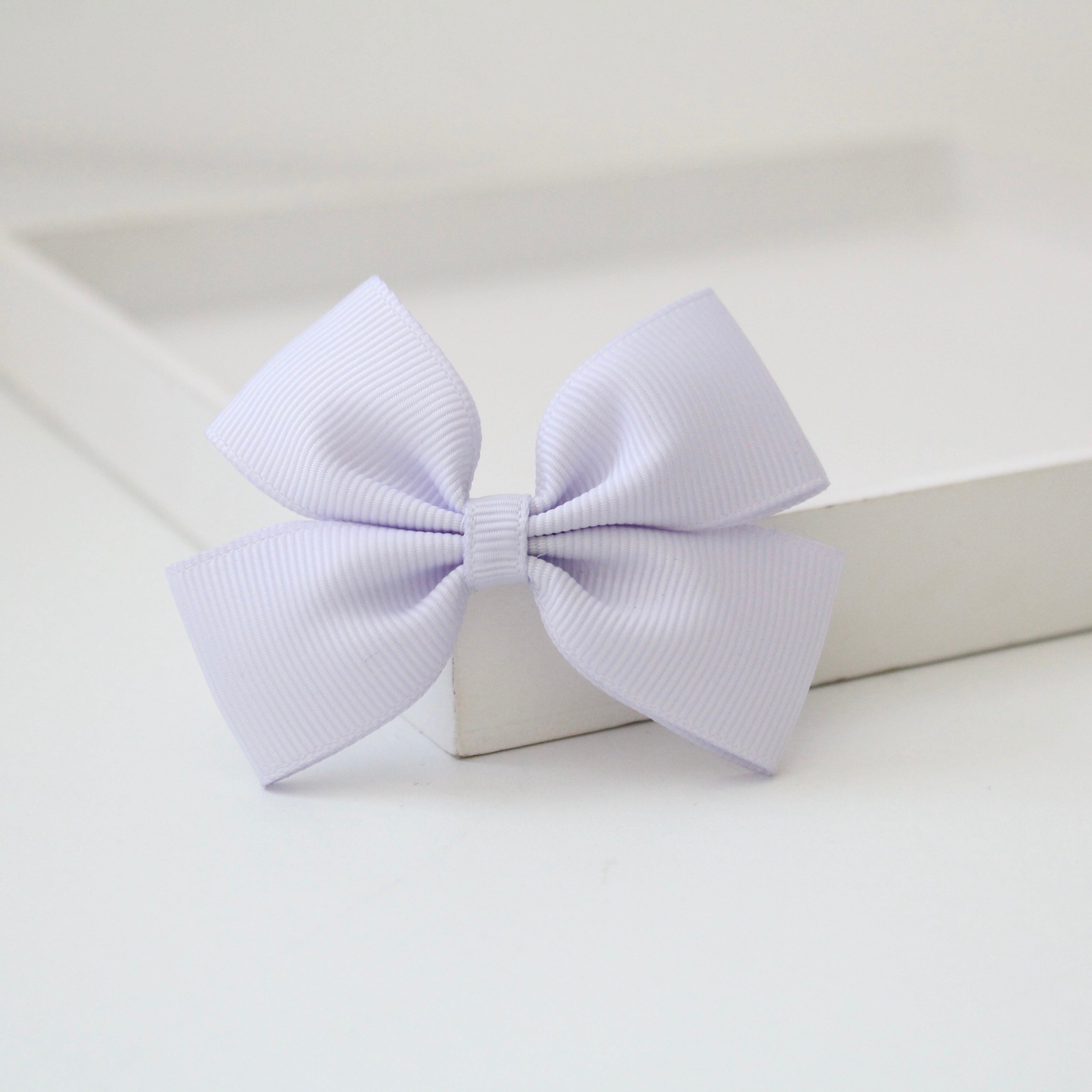 Double pinch ribbon bows | 32 colours | Clip or bobble